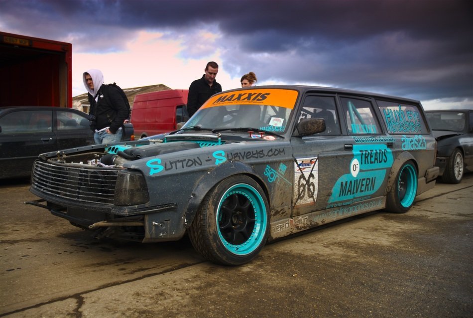 Volvo tuned for racing
