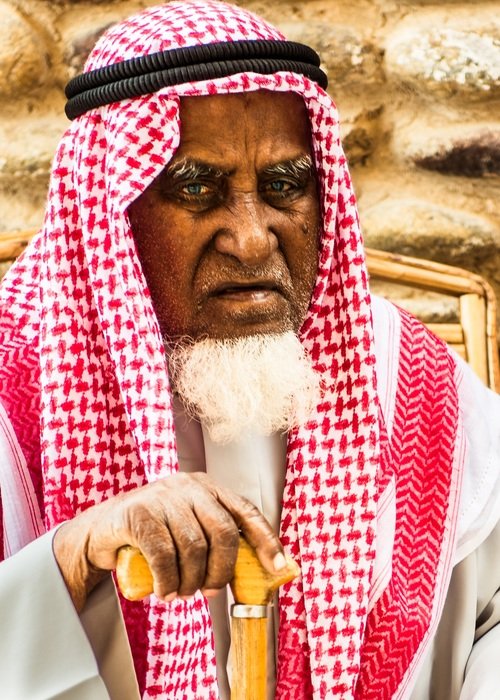 Portrait of Arabic male