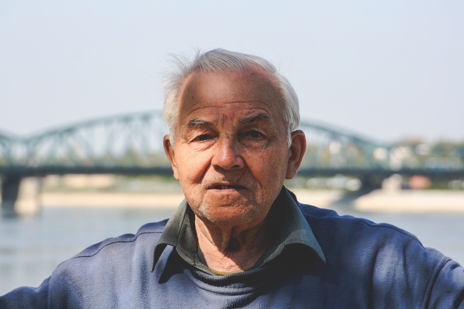 Portrait of the old man