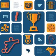 football soccer infographic N371