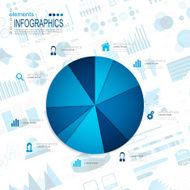 Abstract infographics N186