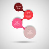 metaball colorful round diagram infographics N118