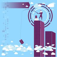 Phishing Collecting data - Vector