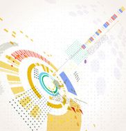 Abstract futuristic business background N2