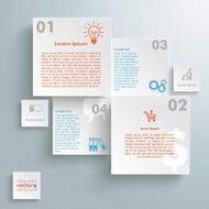 Abstract Rectnagles Infographic Design