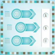 Infographic Option Tabs N4
