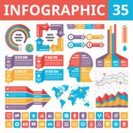 Infographic elements - set 35
