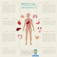 Medical and healthcare infographic N18