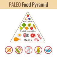 Paleo food pyramid N2