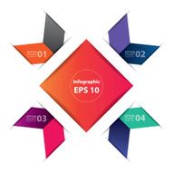 Abstract infographic N38