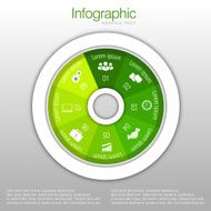 Business infographic design N394