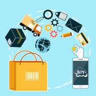 Internet shopping process and delivery N3