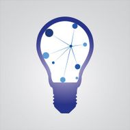 Idea concept with light bulb