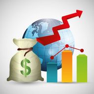 Business money and global economy N3