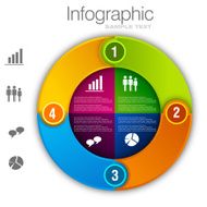 Business infographic design N395