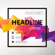 Vector Poster Banner Flyer Cover Brochure Template design N4