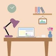 table work vector icon