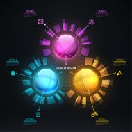 Colorful Geometric Infographic N7