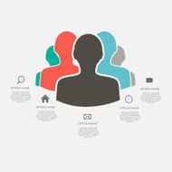 Infographic Templates for Business Vector Illustration N1187