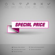 Banner with commerce business content N21