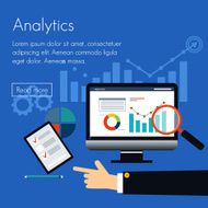 Analyst business banner Concepts for web banners and promotional materials