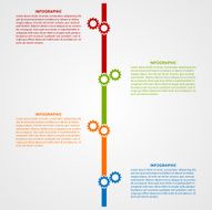 Infographics timeline concept N8