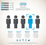 Business management strategy or human resource infographic N44