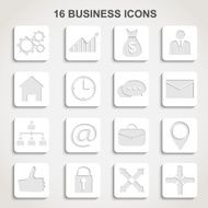 set business icons N5