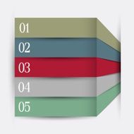 Paper options banners