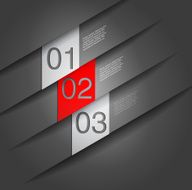 clean numbered banners N7