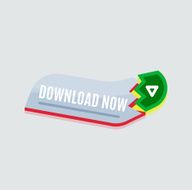 Colorful download web button Modern flat design N91