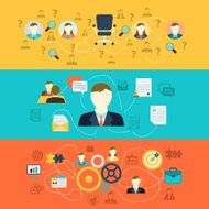 Human resources banners