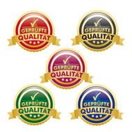 Checked Quality Buttons