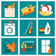House work concept vector illustration N3