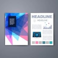 Templates Design Set of Web Mail Brochures Mobile Technology Infographic N301