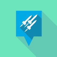 Tooltip icon with missiles