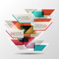 Creative Abstract Background modern design Infographics-Vector illustration