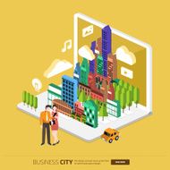 City on Laptop N10