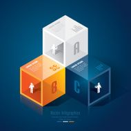 Infographics vector design template N283