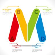 creative alphabet info-graphics N13