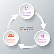 Vector circle element for infographic N62