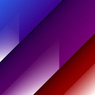 Abstract background with red blue and purple shiny paper layers