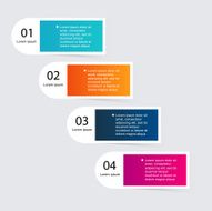 Vector colorful info graphics for your business presentations N240