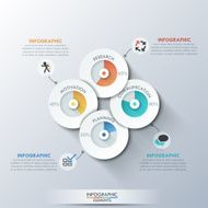 Modern infographics options banner N519