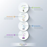 Modern infographics options banner N522