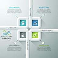 Modern infographic option banner N70