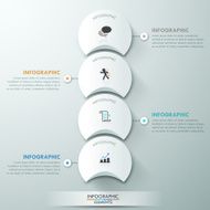 Modern infographics options banner N526