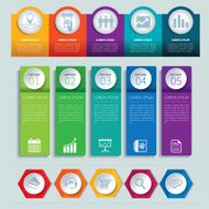 set of infographic templates N16