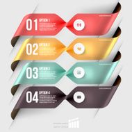 Modern infographics element N53