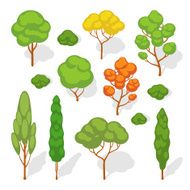 Set of the vector trees